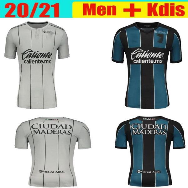 

020 2021querÃ©taro f.c. soccer jerseys home blue 20 21 mexico league soccer shirts away white customized football uniforms, Black;yellow