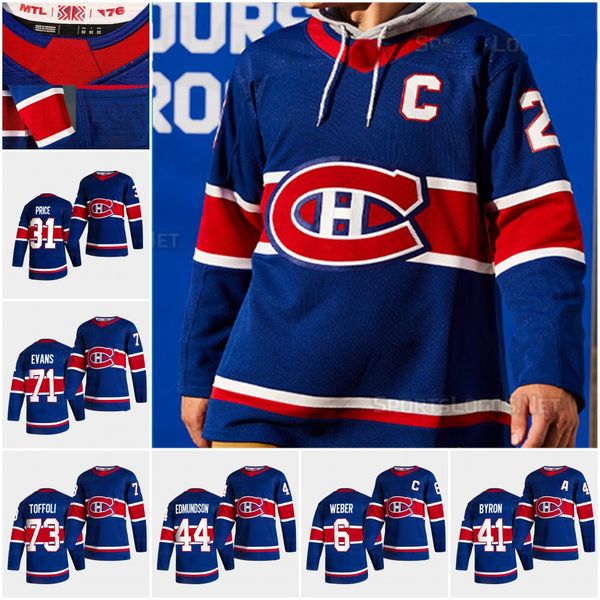 

youth montreal canadians 2021 reverse retro jerseys carey price tyler tofili jack allen guy lafleur nick suzuki kotkaniemi danault jersey, Black