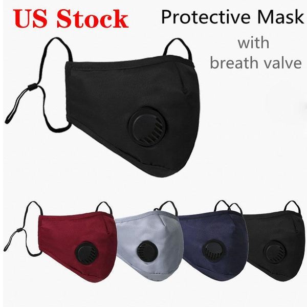 Com designer reutilizável máscaras de rosto preto Valor preto fleter de carbono camuflagem anti poeira ciclismo de ciclismo máscara facial protetora com um filtro livre FY0016