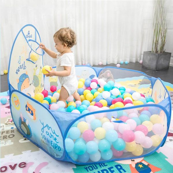 

kids ocean ball pool toys baby play tent with basketball pit pool convenient carry outdoor toy game children ocean ball tent wmtpmw