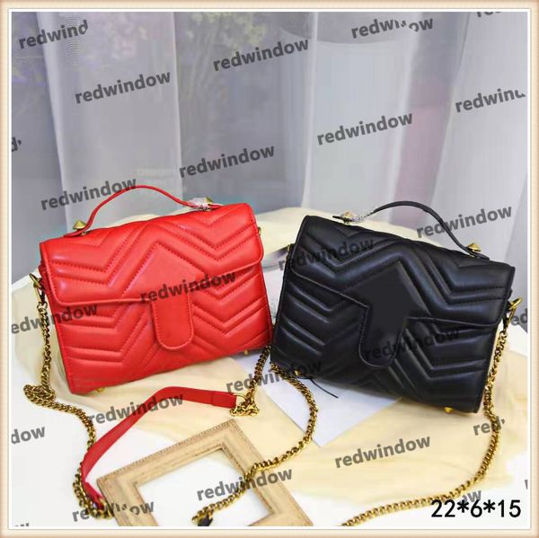 

22*14 classic luxurys designers bags famous fashion brand womens handbags purses backpack leather handbag clutch shoulder bag a1