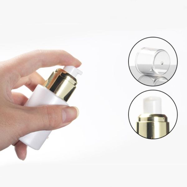 

storage bottles & jars 30ml glass mist spray pearl white bottle,hand lotion bottle