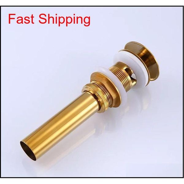 

bathroom lavatory gold brass basin sink drain pop up grate waste drainer waterlet drains w qyleke toys2010
