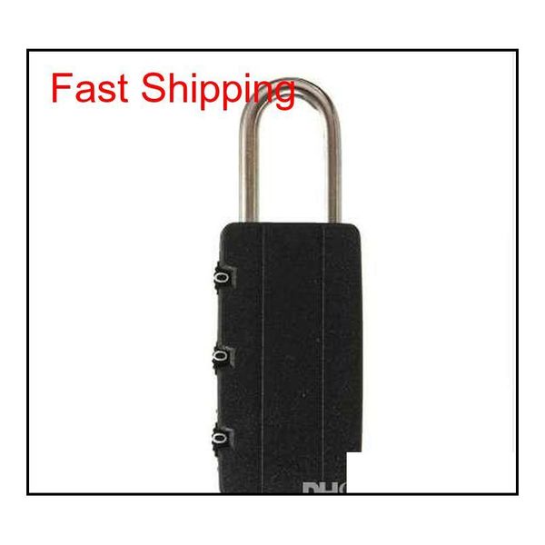 

black security combination locks travel luggage bag padlock gy qyltbb dh_seller2010
