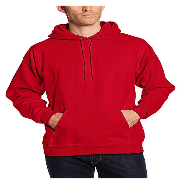 

оптовые мужской хлопок пуловер с капюшоном с длинным рукавом толстовка, Black