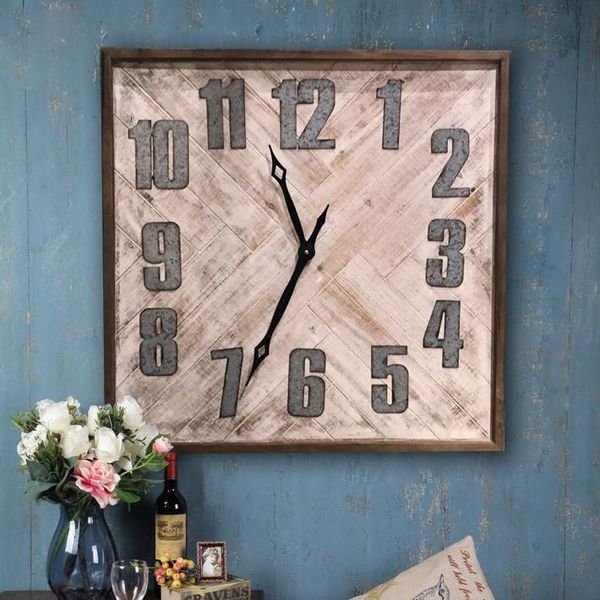 

wall clocks home decorations clock wood modern imitation luxury bell