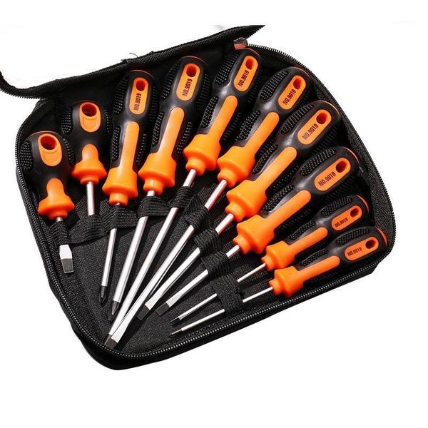 

6/7/8/9/10 pcs/set screwdrivers slotted screwdrivers kit magnetic bits multi-function repair hand tools jdh881