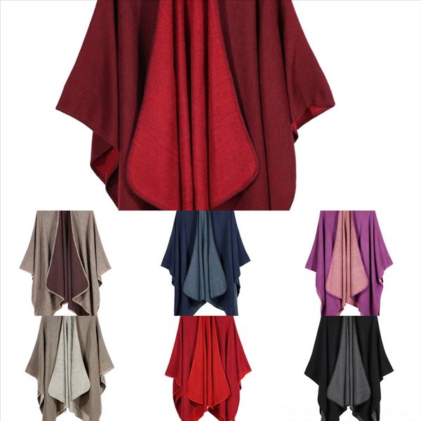 

bqn new scarf cotton wrap print scarf women animal print cat shawls solid color fashion hijab scarf stole, Black