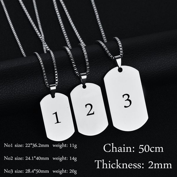 

p stainless steel colors custom personalized necklace 3 name engrave necklaces for women men valentines gift