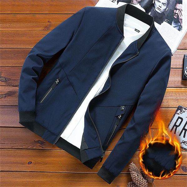 

mens coat jacket with long new arrival zipper fashion mens jacket with more wear 3 colors m-8xl, Black;brown