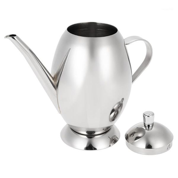 

storage bottles & jars 500ml stainless steel olive oil vinegar batcher can bottle pot egg shape kitchen accessories cooking tools set b1