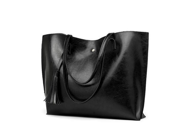 

casual simply large buckets bag square women handbags pu leather shoulder crossbody bags female tote purse a302