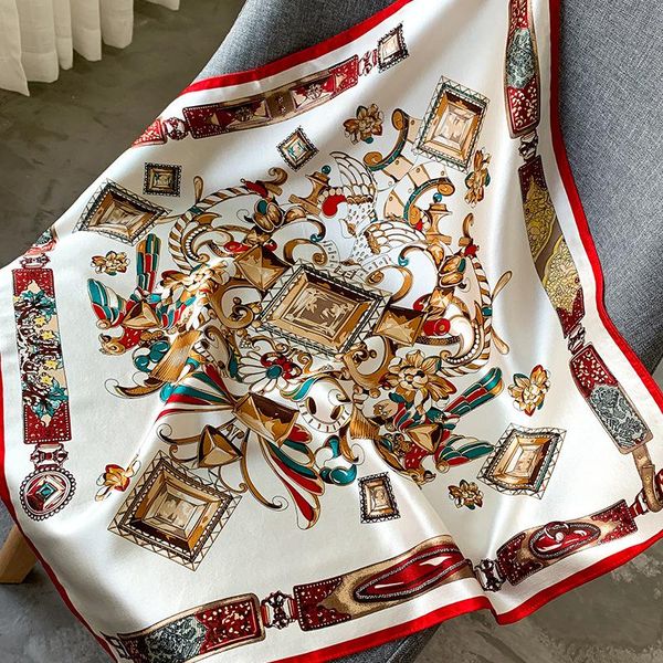 

дизайн распечатать маленький квадратный шарф женщины настоящий шел шере шарфы гусы floor floral change print seekerchif bandana jlllhd bde_j, Blue;gray