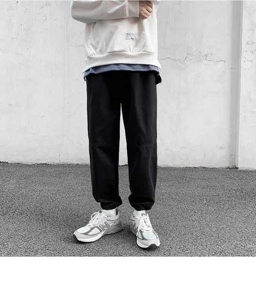 

2021 new spring black autumn green fashionable runners sweatpants male sweat pants 439w