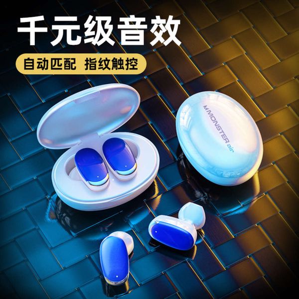 

new t3s true wirels bluetooth headset with one ear english standby touch 5.0