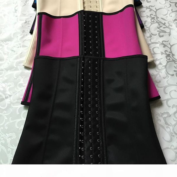 

qualitylatex waist trainer corset 9 steel bone shapewear body shapers women corset slimming belt fajas fajas reductoras de barriga 6xl