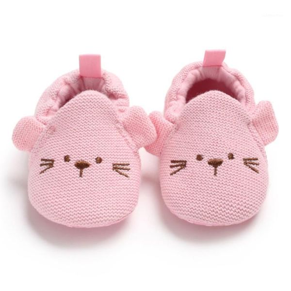 

baby boy girl spring first walkers shoes cute soft soled cartoon mouse shoes infant walking dress cradle shoe 0-18m1