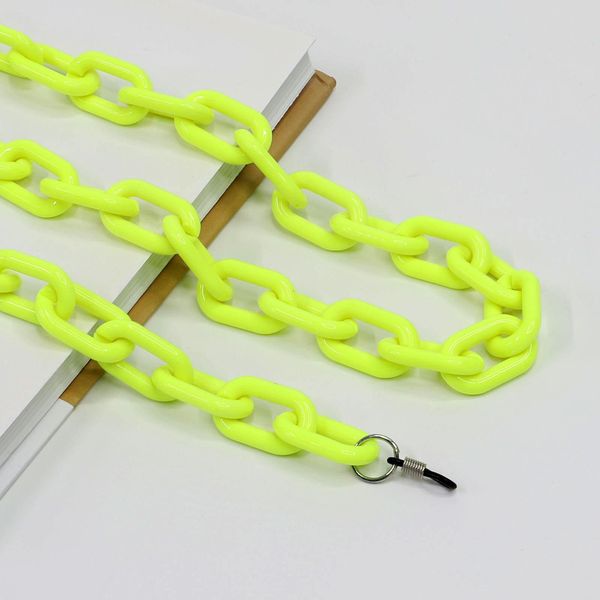 

2020 multi color acrylic chain fashion women punk glasses chain chic glasses holder sunglasses accessories 2020 multi color h bbyqis