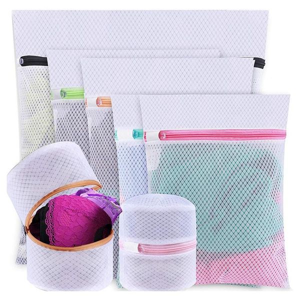 

mesh laundry bags delicates washing bags for sweater blouse hosiery bras premium wash for travel storage 7 set
