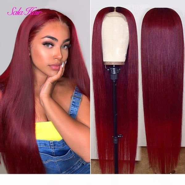 

wig head cover medium long hair straight hair 99j head set straight 13 x 4 lacewigs any skin tone face type, Black;brown