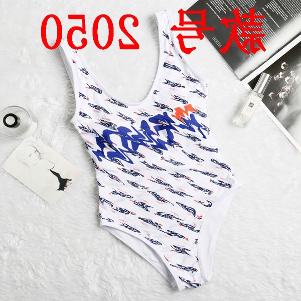 

new spring holiday print bikini one piece swimsuit