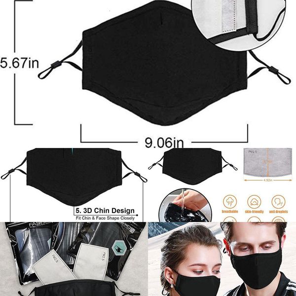 

wholesale pm2.5 odor anti mask smog filter washable custom cotton pollen dust mouth face mask w 4njy50nd texq
