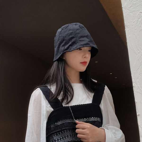 

style fisherman's hat new in spring and summer, Blue;gray