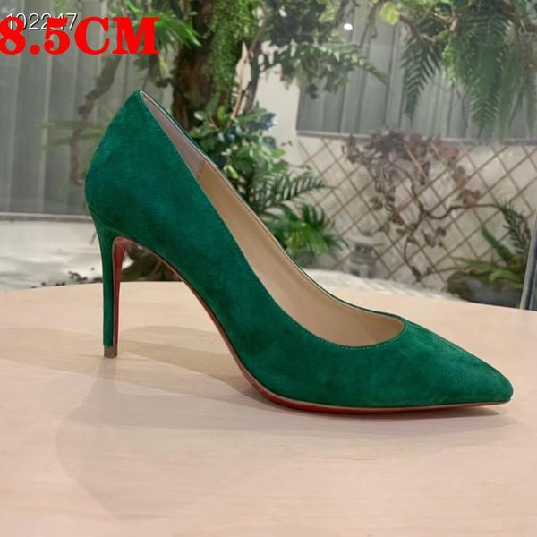 

fashion wedding party stilettos microfibre female suede microfiber pointed to toe high heels solid light bombs 34-43 3fw7, Black