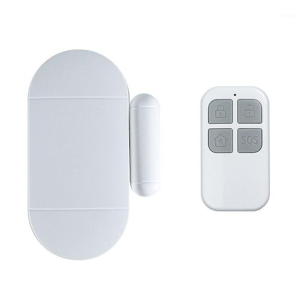 

wireless door window sensor alarm detector with 130db alarm sound built-in speaker1