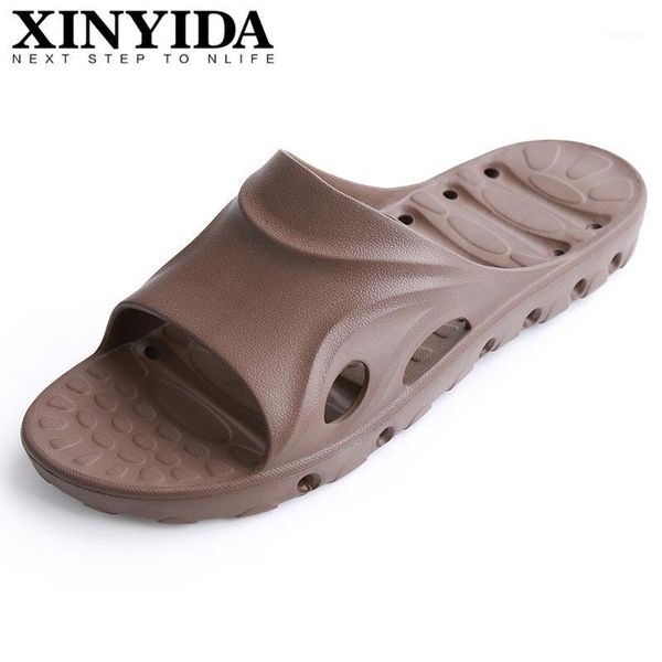 

slippers antiskid bottom summer pregnant woman old man or home indoor bathroom plus size1, Black