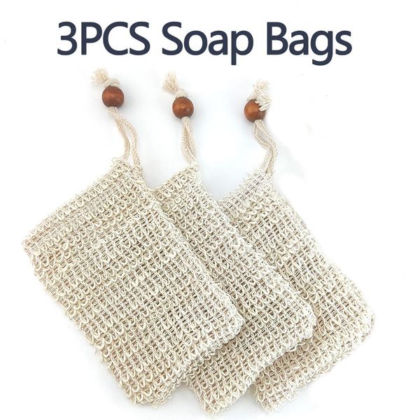 

5 шт. sisal hemp soap bag blister beam maker двухслойная сетка soap net пенопласта легкая пузырьская сетка сумка ванная peam-maker sqclpd