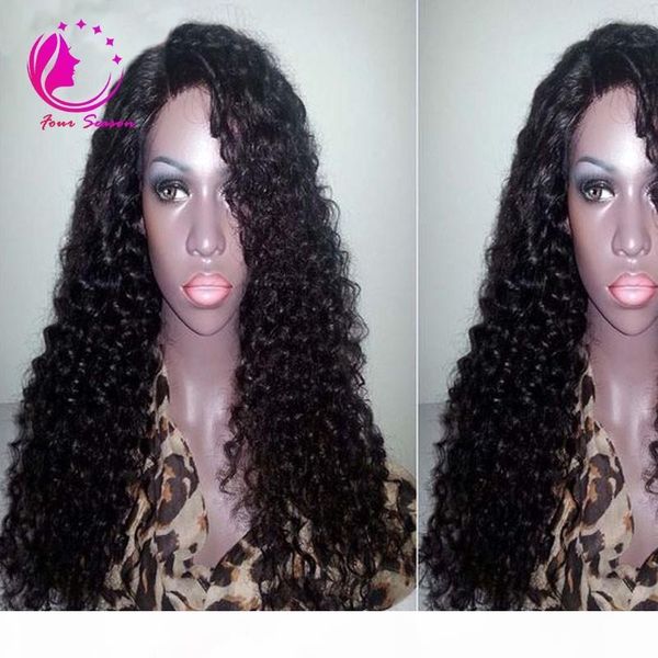 

130% density kinky curly u part wig human hair virgin mongolian remy human hair upart wigs middle side u shaped wig for blacks, Black;brown