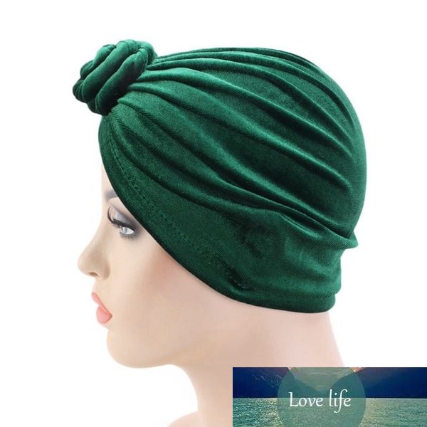 Ciambella Turbante Caps per le donne Musulmano Hijab Foulard Cappello Fascia femminile Turbanti Berretto musulmano Berretto per chemioterapia