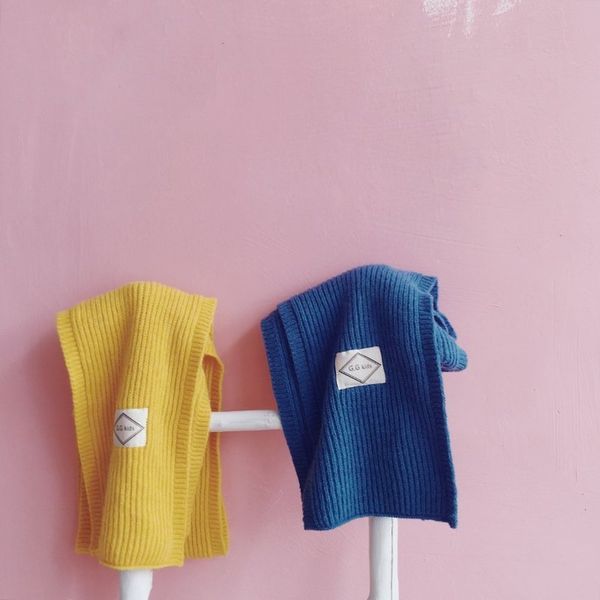 

in baby warm scarf winter keep 1-8 years old boys and girls knitting wool children's neck ojdhuu6v, Red;brown