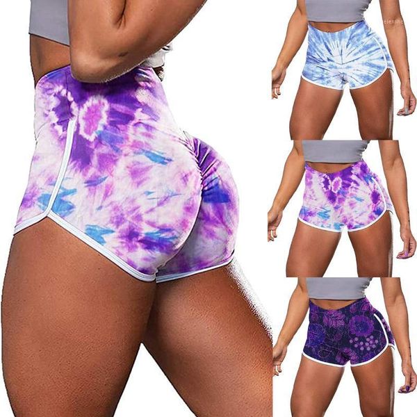 

yoga outfits women camouflage printed high waist bodycon stretchy sports shorts lady summer casual skinny fit gym fitness push up shorts1, White;red