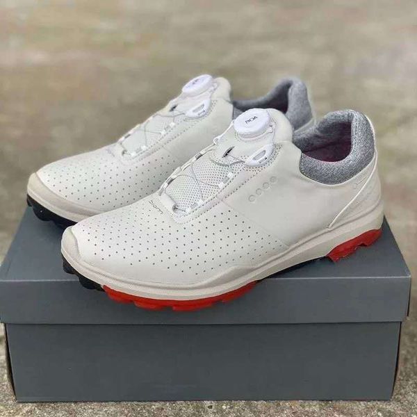 

men's leather golf make sport tennis shoes 2020, Black;brown