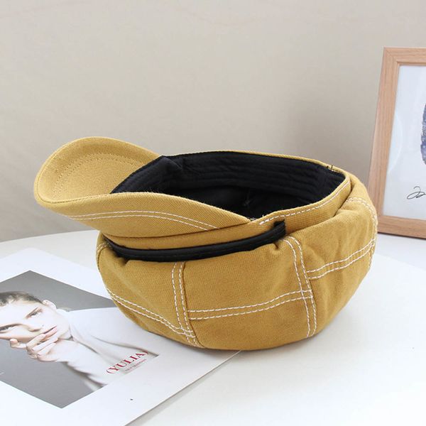 

fibonacci осень ретро восьмиугольная шляпа для женщин сплошной пэчворк берцы мода корейский верситель художник шляпа случайная женская кепка, Blue;gray