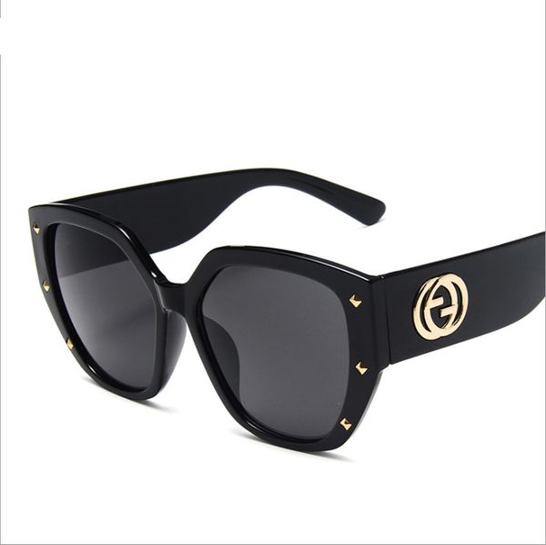 

5 factory discount fashion trend big frame sunglasses ladies big frame sunglasses outdoor travel beach glasses men woman wholesale, White;black