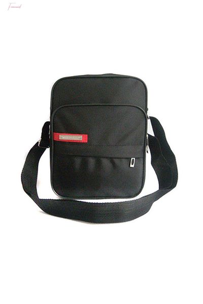 

hot black mens bag bag messenger сумка, Black;red