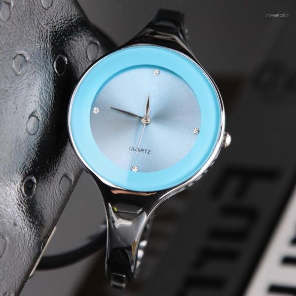 

pink stainless steel female bracelet watches elegant women business clocks rhinestones brand hodinky thin band1, Slivery;brown