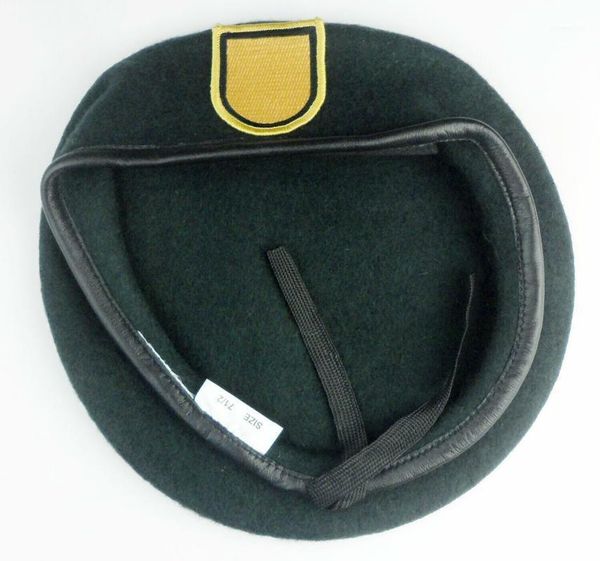 

US Army Green Beret Hat 1st Special Forces Group Men's HAT Beret1, Blue;gray