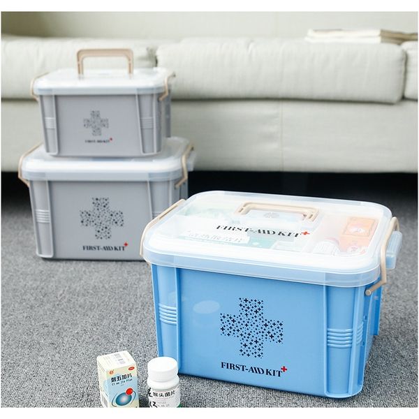 

комплект первой помощи медицина держатель груди для хранения коробка для хранения многослойные аварийные наборы кабинета безопасности безопа