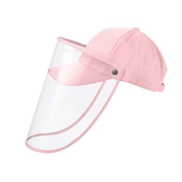 

baseball peaked cap baffle anti mist damper fitted hat removable sunshade transparent protection cover sun hats mens snapback 11rk c2