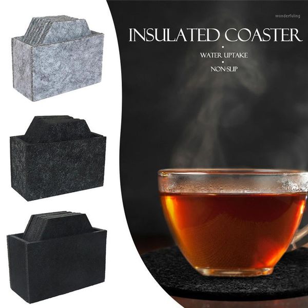

new set of 8 drink -coasters cup costers cup mat tableware with holder table padding mats kitchen decoration accessories1