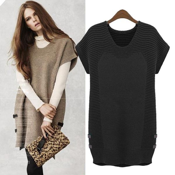 

plus size 5xl 2021 winter women sweater loose slimming women long pullover short sleeve women winter pullovers ukraine, White;black