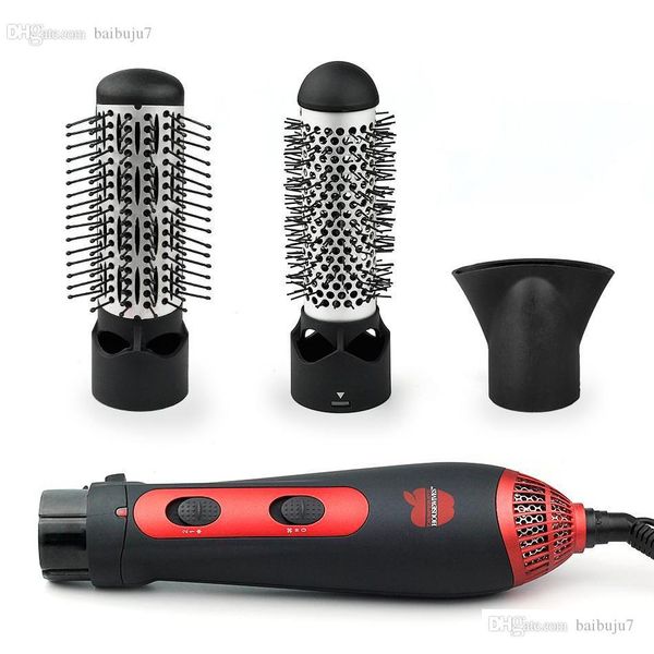 

wholesale-3-in-1 multifunctional styling tools set hairdryer hair stick curler hair dryer machine comb professinal qyljmp bdehair