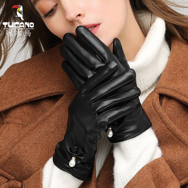

women's warm padded gloves for winter cycling