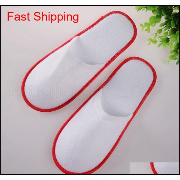 

travel l spa anti-slip disposable slippers home guest shoes multi-colors breathable soft portable disposable jllnzb home003