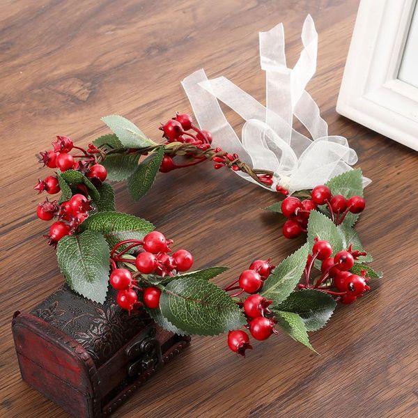 

haimeikang bohemian peony flower headband hair berry bridal wreath headdress seaside holiday travel wedding hair acc qylecx