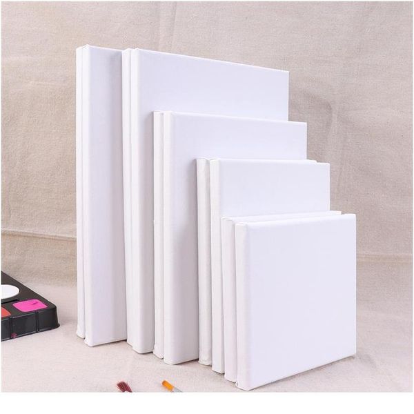 

10pcs wood painting frame cotton white stretched canvas frame for drawing painting diy canvas painting wmtknf